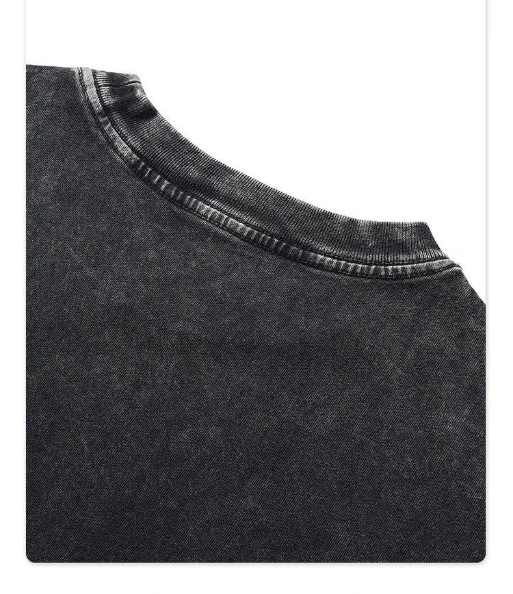 Digiprint Apparel Unisex Vintage Acid Wash Tank Top Front and Back