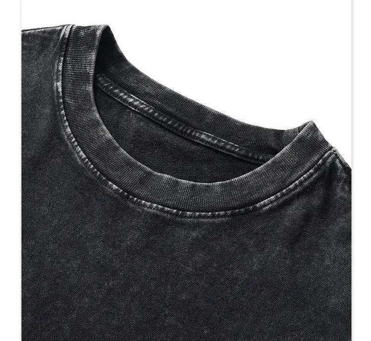 Digiprint Apparel Unisex Vintage Acid Wash Tank Top Front and Back