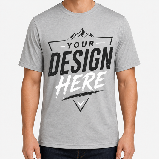 Unisex Short Sleeve T-Shirt 25 pcs, front or back only design, full color