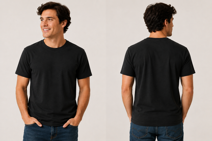DigiPrint Unisex Soft Style Shirt, 100% Premium Cotton Front or Back