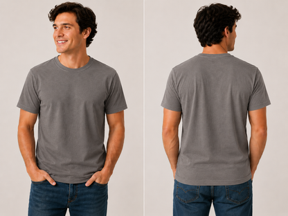 DigiPrint Unisex Soft Style Shirt, 100% Premium Cotton Front or Back