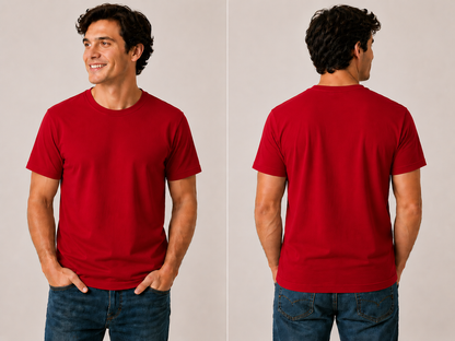 DigiPrint Unisex Soft Style Shirt, 100% Premium Cotton Front or Back