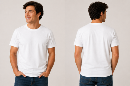 DigiPrint Unisex Soft Style Shirt, 100% Premium Cotton Front or Back