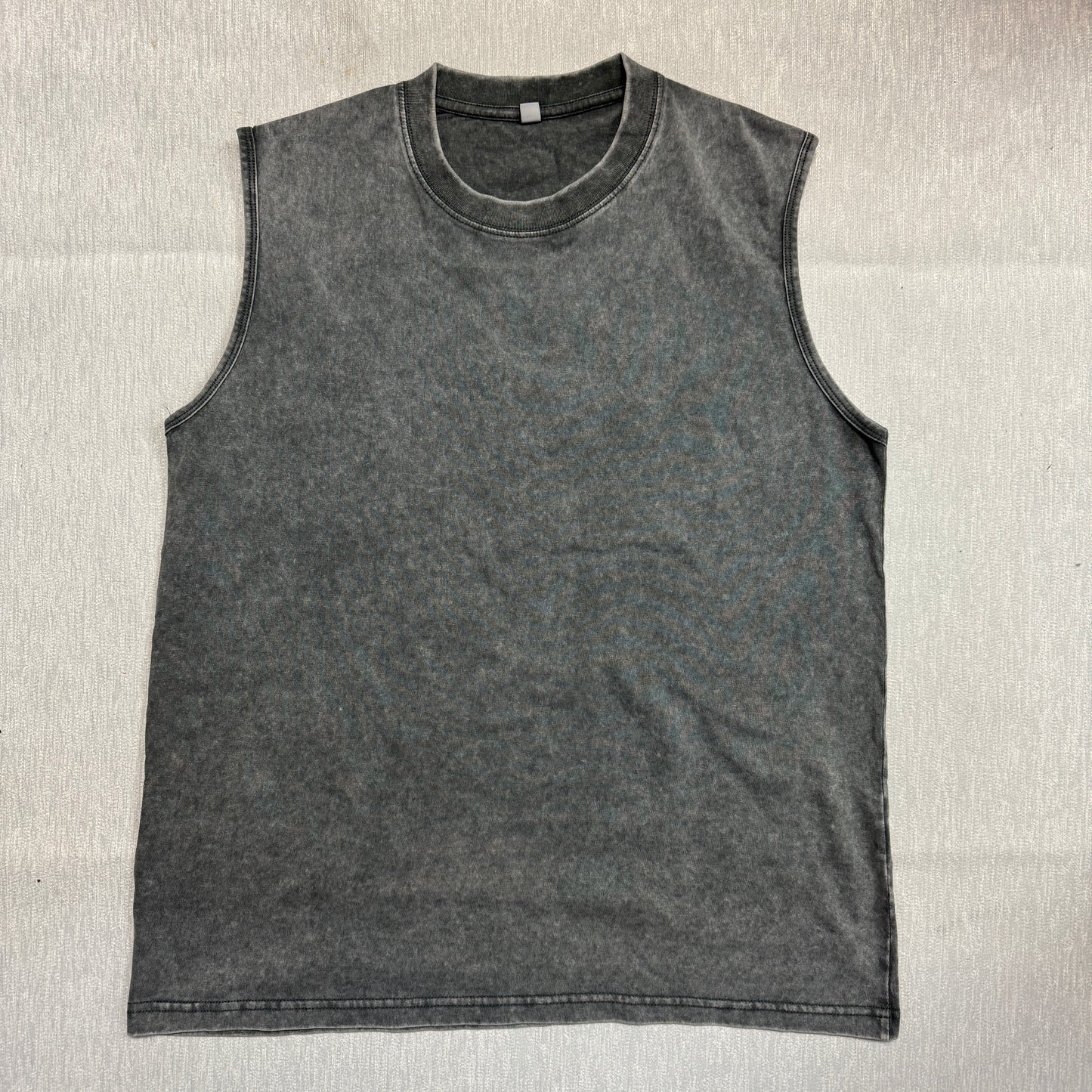 Digiprint Apparel Unisex Vintage Acid Wash Tank Top Front and Back