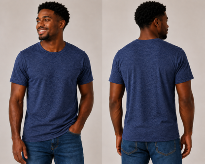 DigiPrint Unisex Tri-Blend Shirt Front or Back