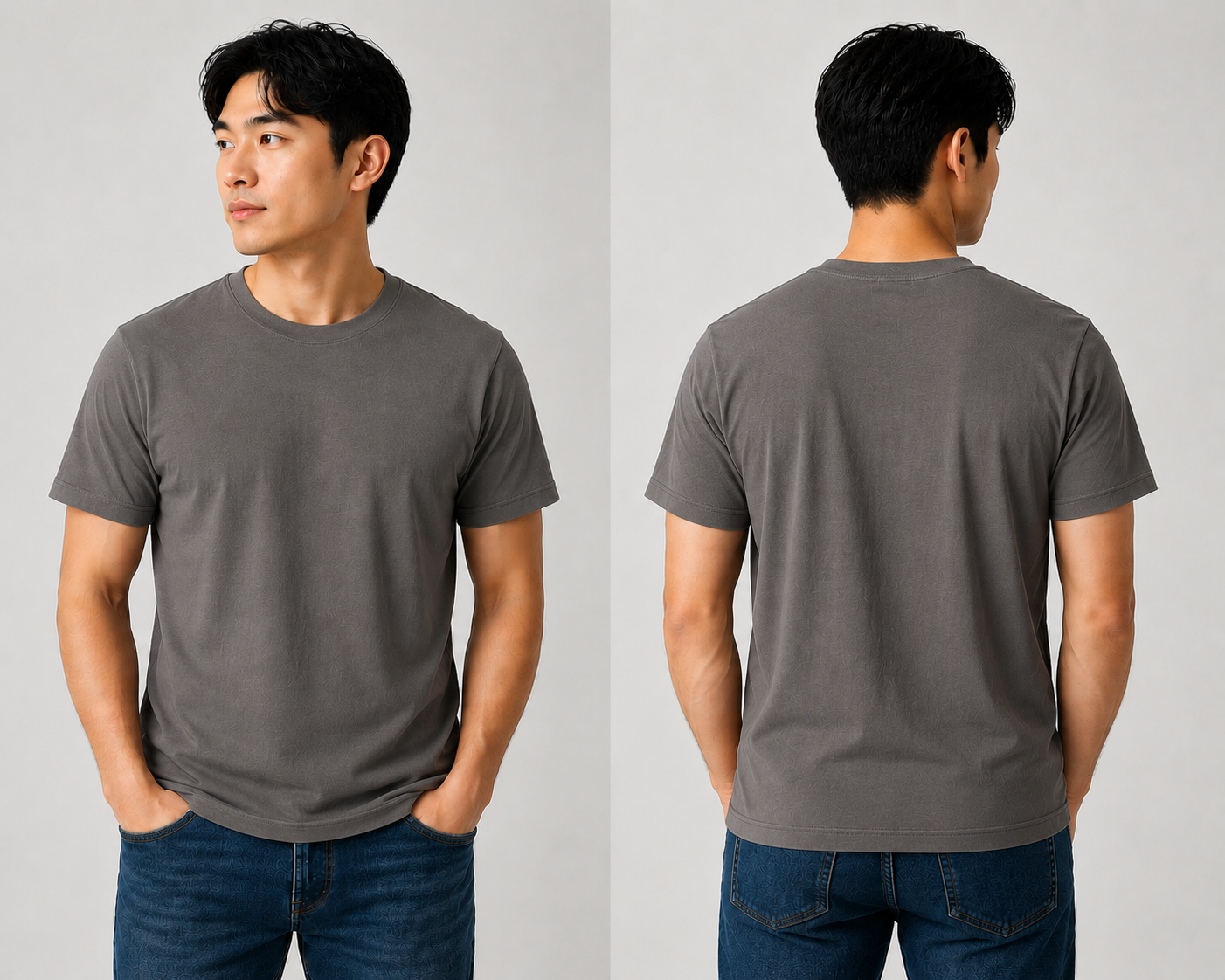 DigiPrint Unisex Light Cotton Shirt, 100% Premium Cotton Front and Back
