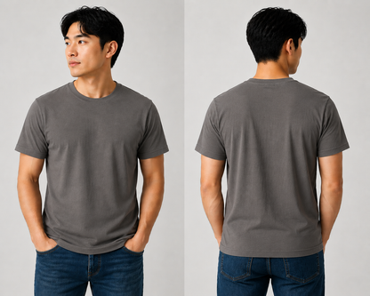 DigiPrint Unisex Light Cotton Shirt, 100% Premium Cotton Front and Back
