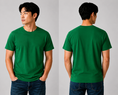 DigiPrint Unisex Light Cotton Shirt, 100% Premium Cotton Front and Back