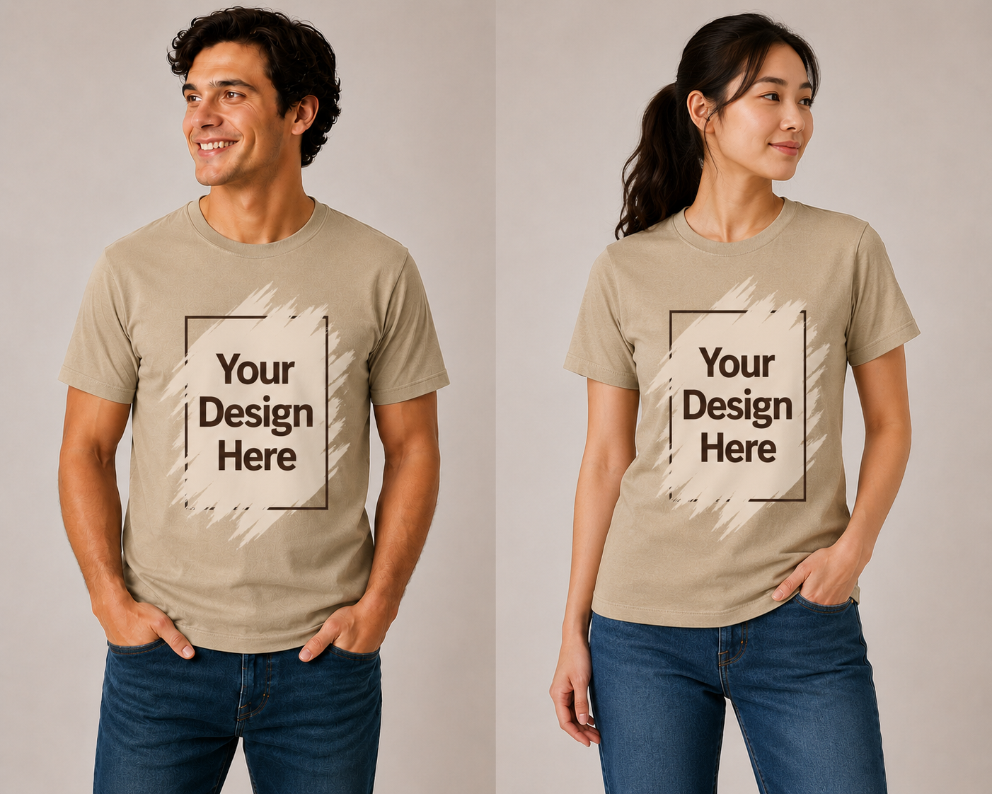 DigiPrint Unisex Soft Style Shirt, 100% Premium Cotton Front or Back